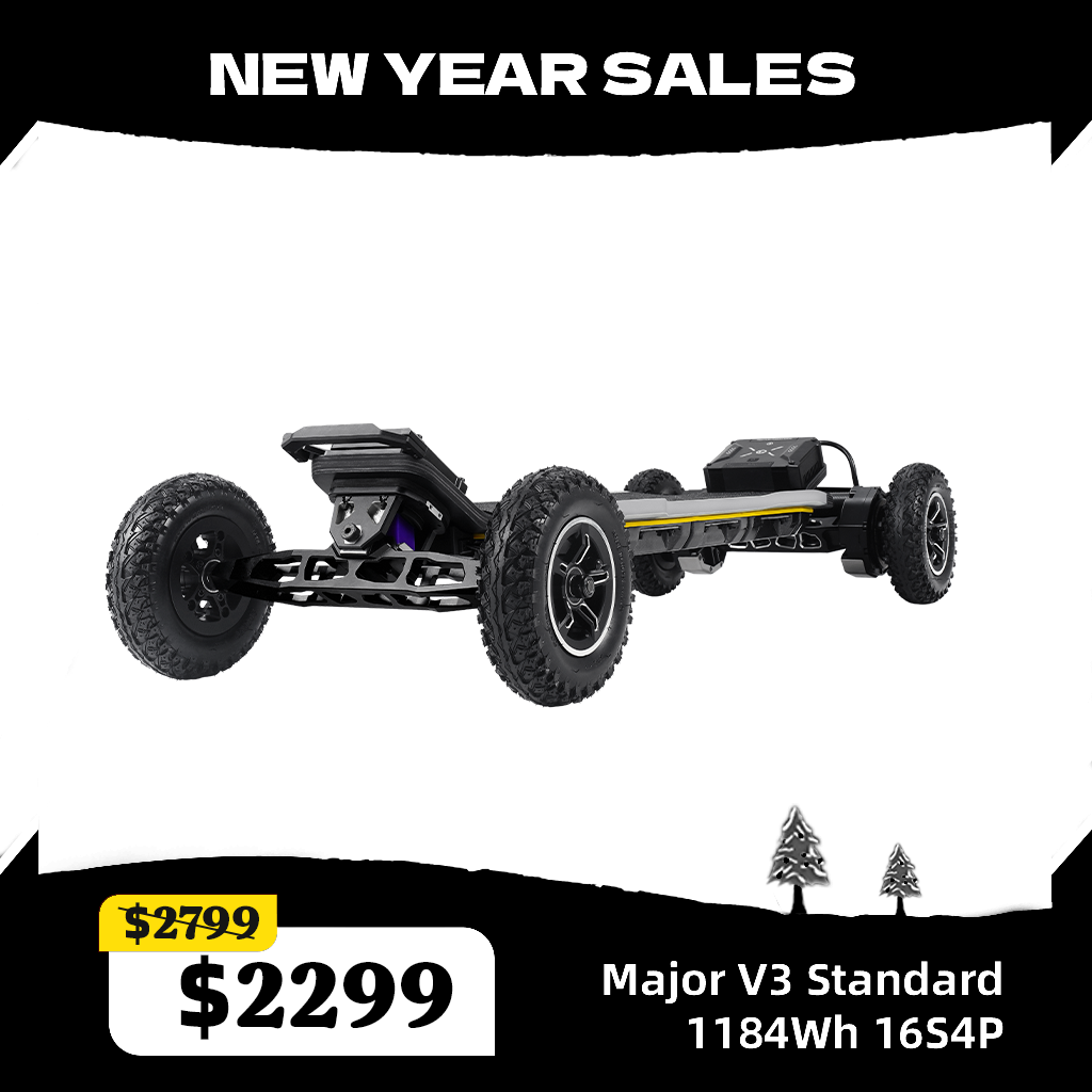 Lorentz Major V3 - All Terrain Electric Skateboard – LORENTZ BOARDS
