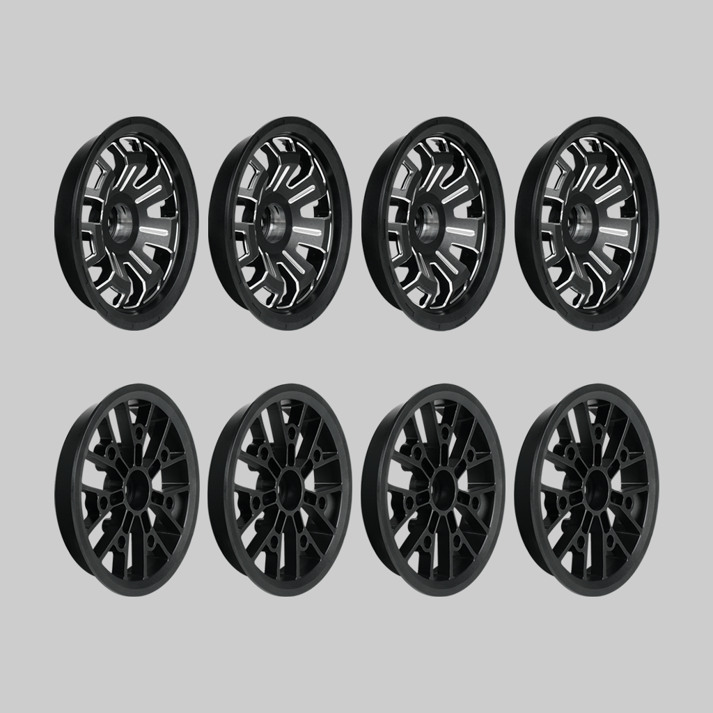 250mm "Nail'd" Tank Wheels Upgrade Kit