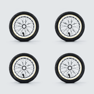 200mm Track & Road "Quantum" Wheels - LORENTZ BOARDS
